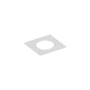 150mm WHITE SOLINOX SOLID FIRESTOP PLATE