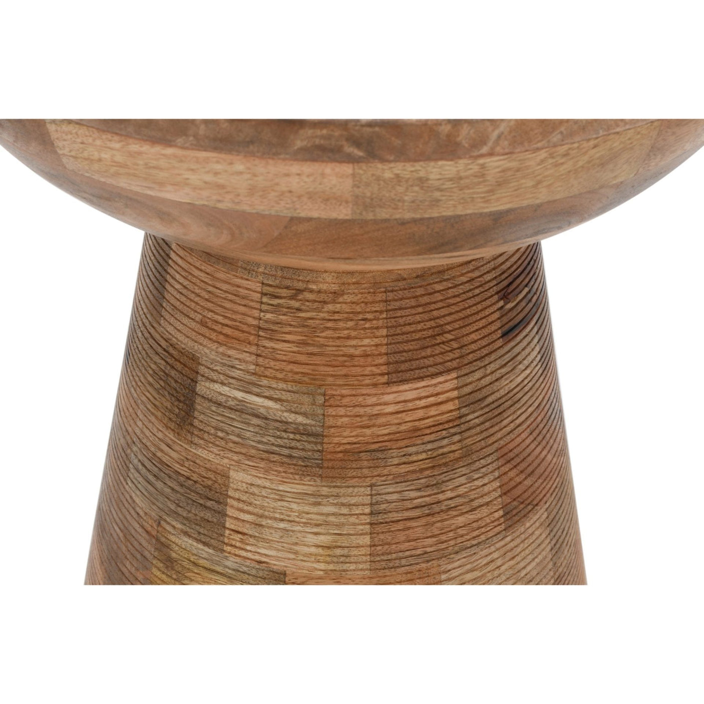 Surrey Solid Wood Coffee Table Mushroom Style