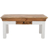 Alfie Coffee Table With Drawer Solid Mango Wood
