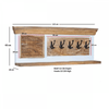 Alfie Wood Hook/coat Hanger Wall