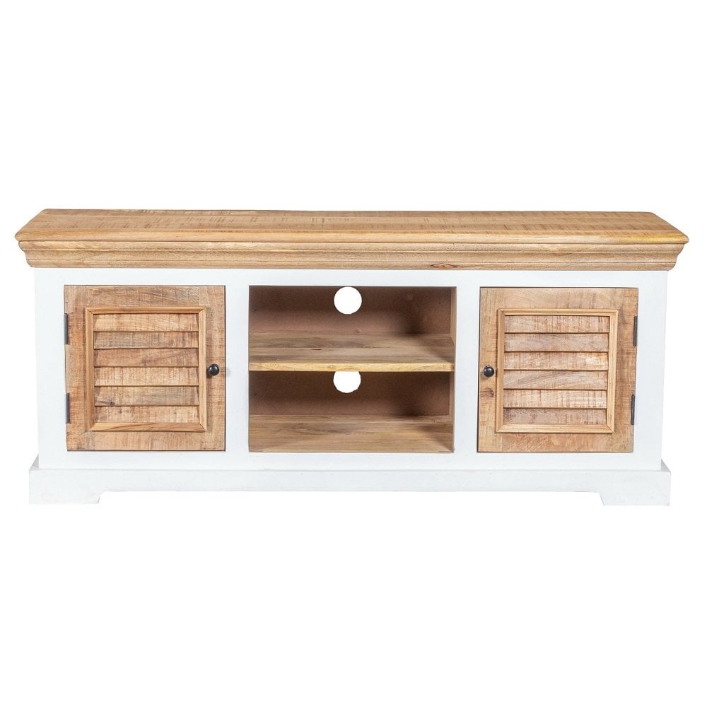 Alfie Tv Cabinet Upto 57" Solid Mango Wood