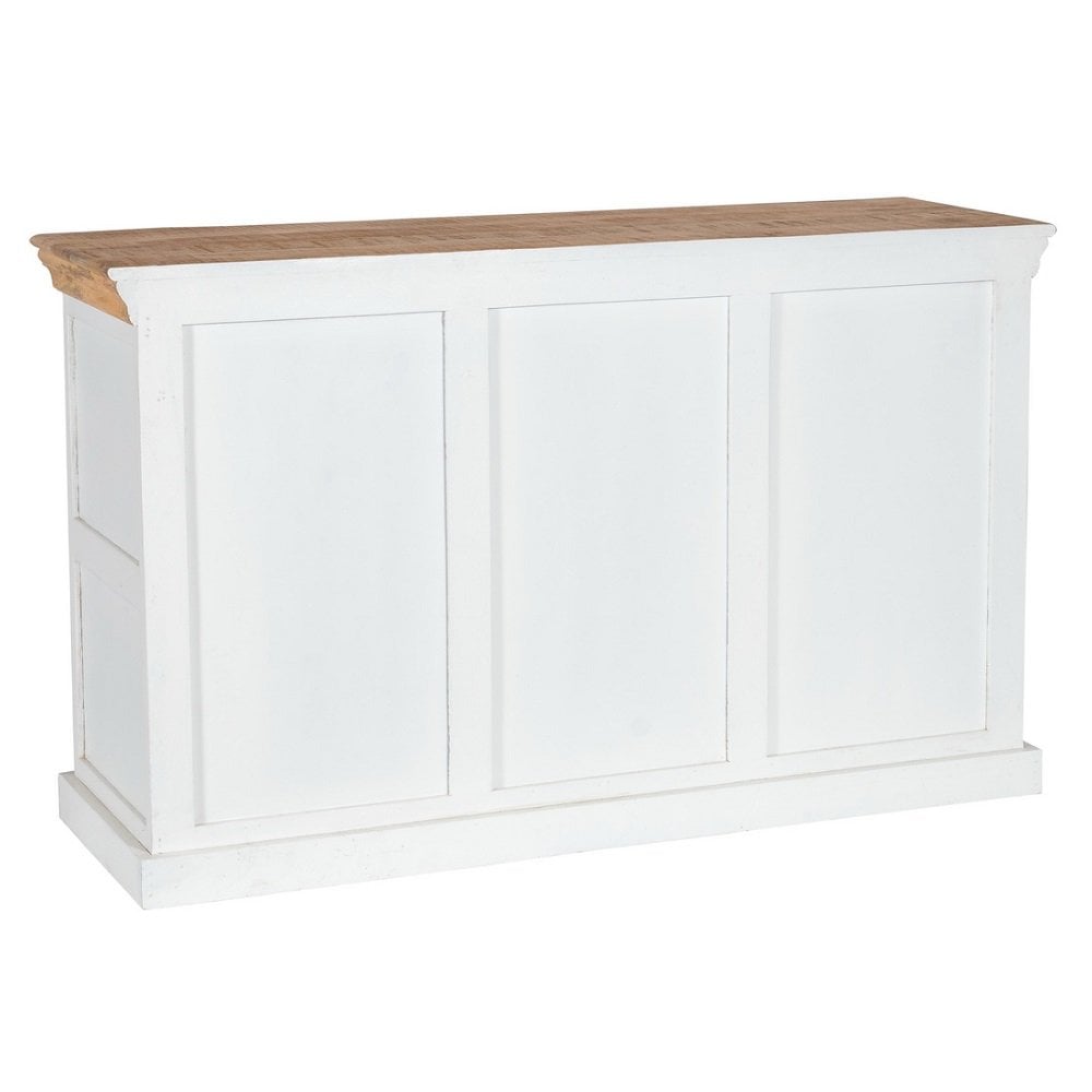 Alfie Wood Sideboard - 3 Drawer & 3 Doors