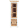 Alfie Wood Bookcase/display Cabinet - 3 Shelves & 1 Doors