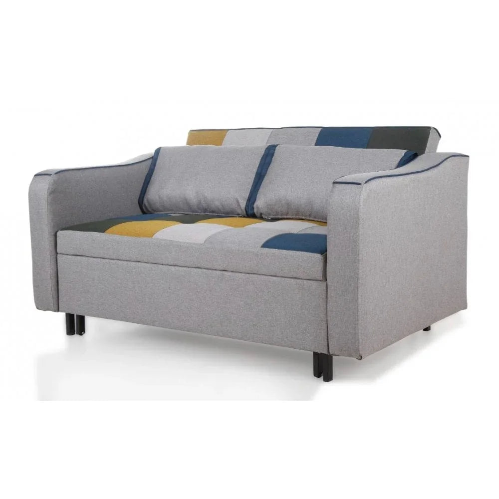 Aspen Yellow/Blue Patchwork