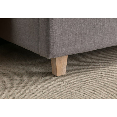 Chelsea 5Ft Bed Dark Grey Linen