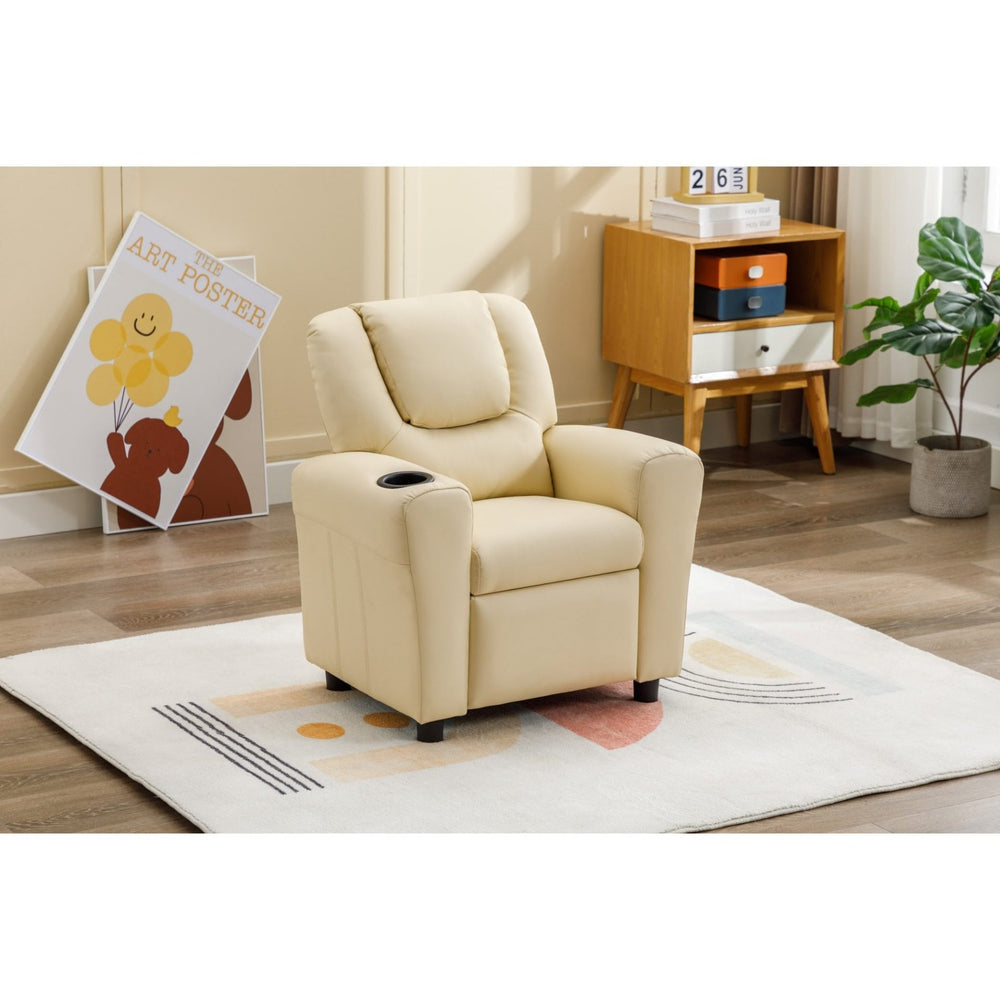 Kids Recliner W. Cupholder