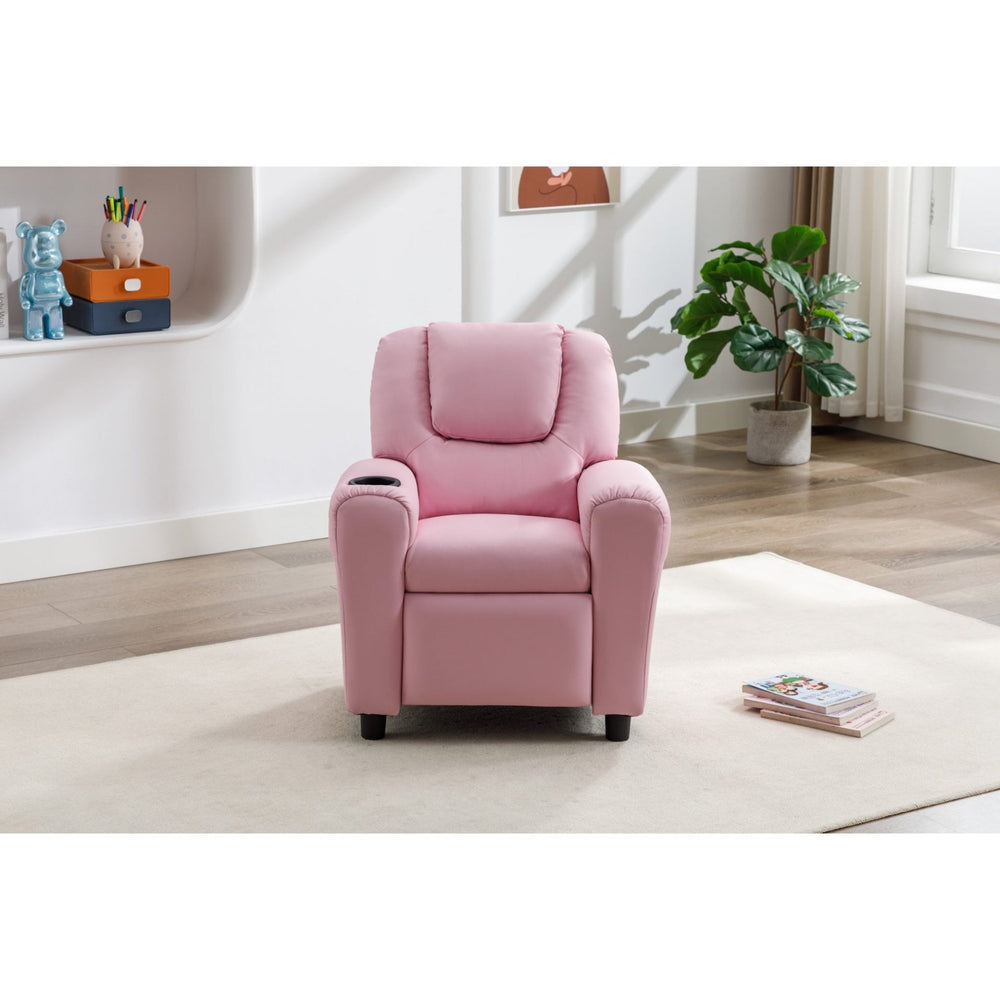 Kids Recliner W. Cupholder