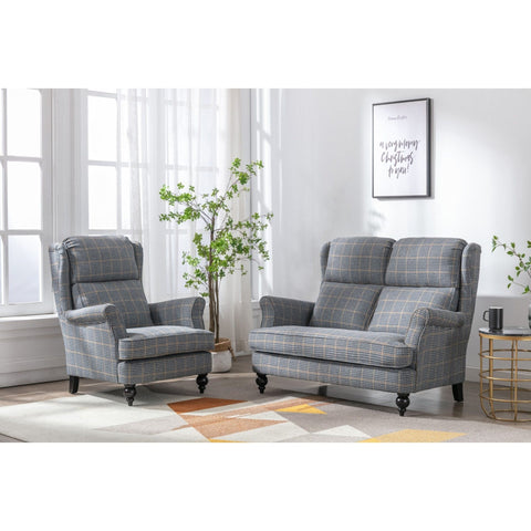 Skye Loveseat Antique Gold