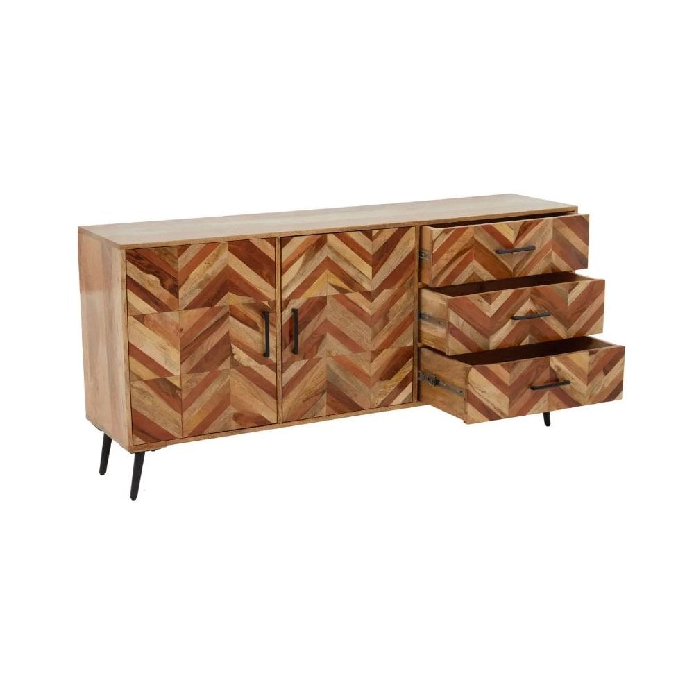 Nomad Two Door Mango Wood Sideboard