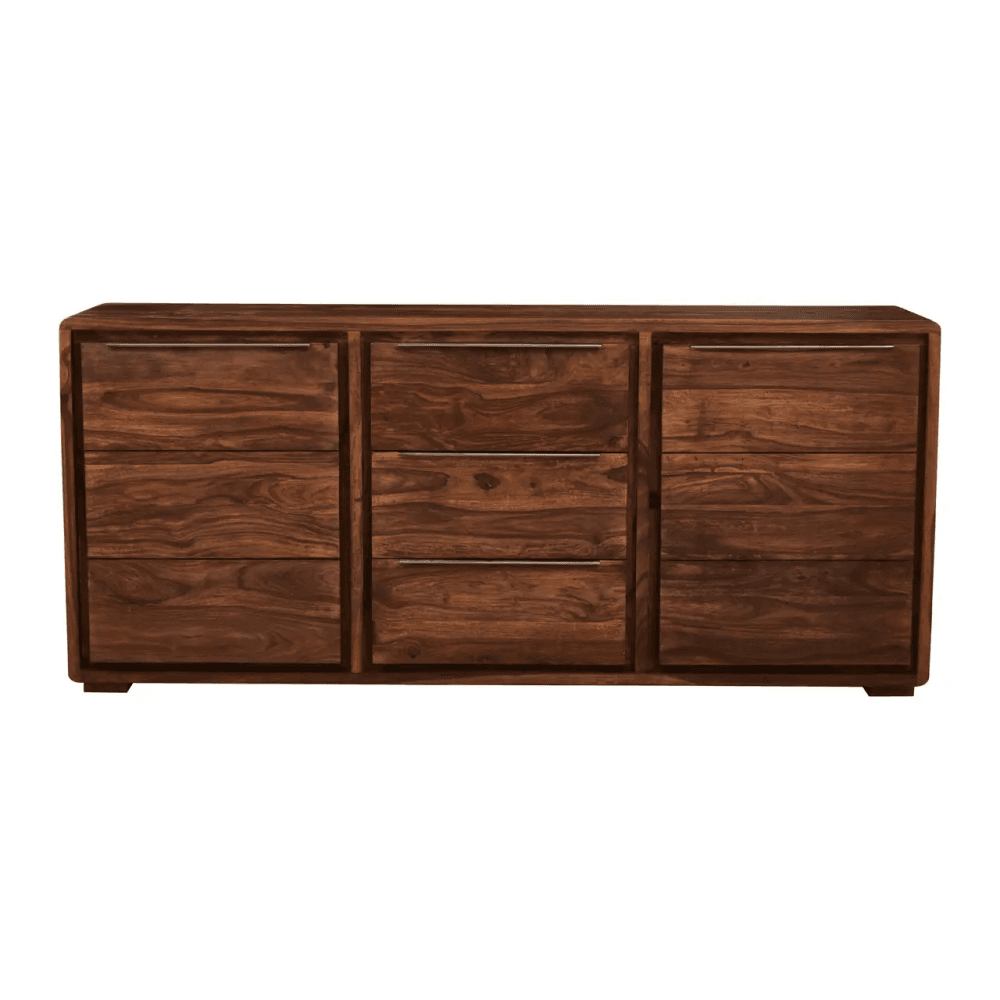 Valora Two Door Three Drawer Sheesham And Acacia Sideboard