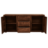Valora Two Door Three Drawer Sheesham And Acacia Sideboard