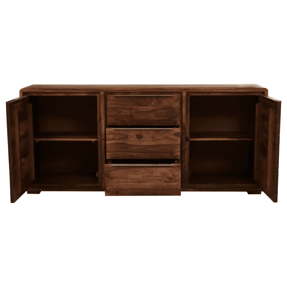 Valora Two Door Three Drawer Sheesham And Acacia Sideboard