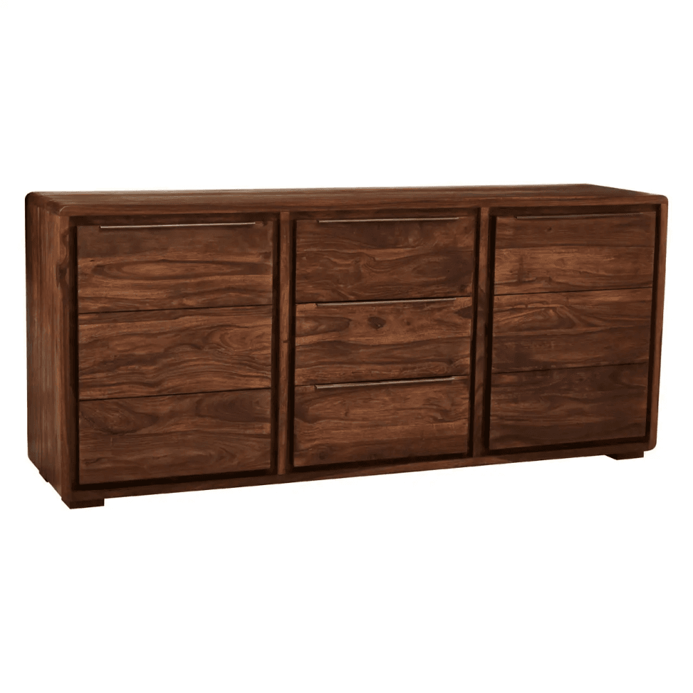 Valora Two Door Three Drawer Sheesham And Acacia Sideboard