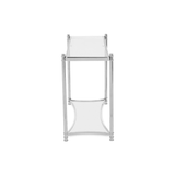 Hadley Clear Glass Console Table