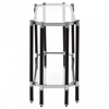 Verdi Silver Chrome Console Table