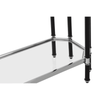 Verdi Silver Chrome Console Table
