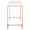 Inspire Console Table With Rose Gold Legs