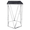 Inspire Rectangular Black Marble Console Table