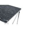 Inspire Rectangular Black Marble Console Table