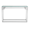 Inspire Silver Console Table