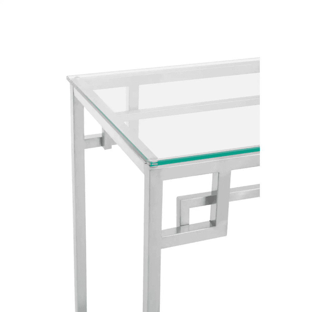 Inspire Silver Console Table