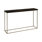 Metis Black And Gold Console Table