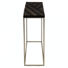 Metis Black And Gold Console Table