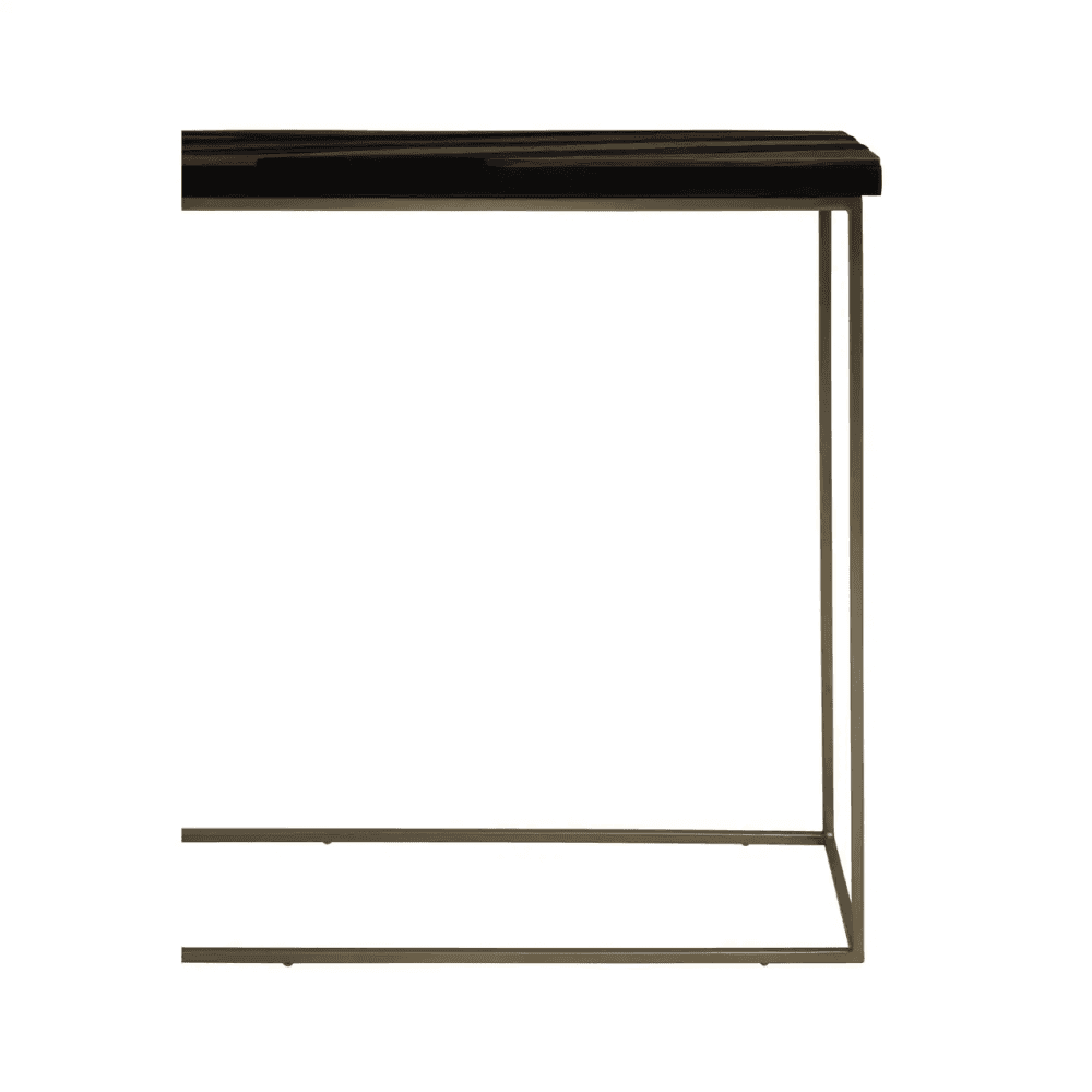 Metis Black And Gold Console Table