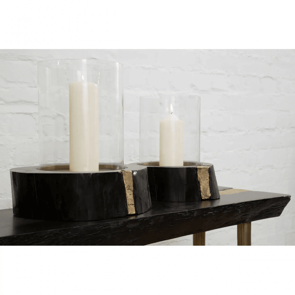 Ravenna Console Table With Black Top