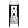 Vertex Console Table With Black Finish Frame