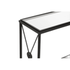 Vertex Console Table With Black Finish Frame