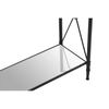 Vertex Console Table With Black Finish Frame