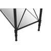 Vertex Console Table With Black Finish Frame