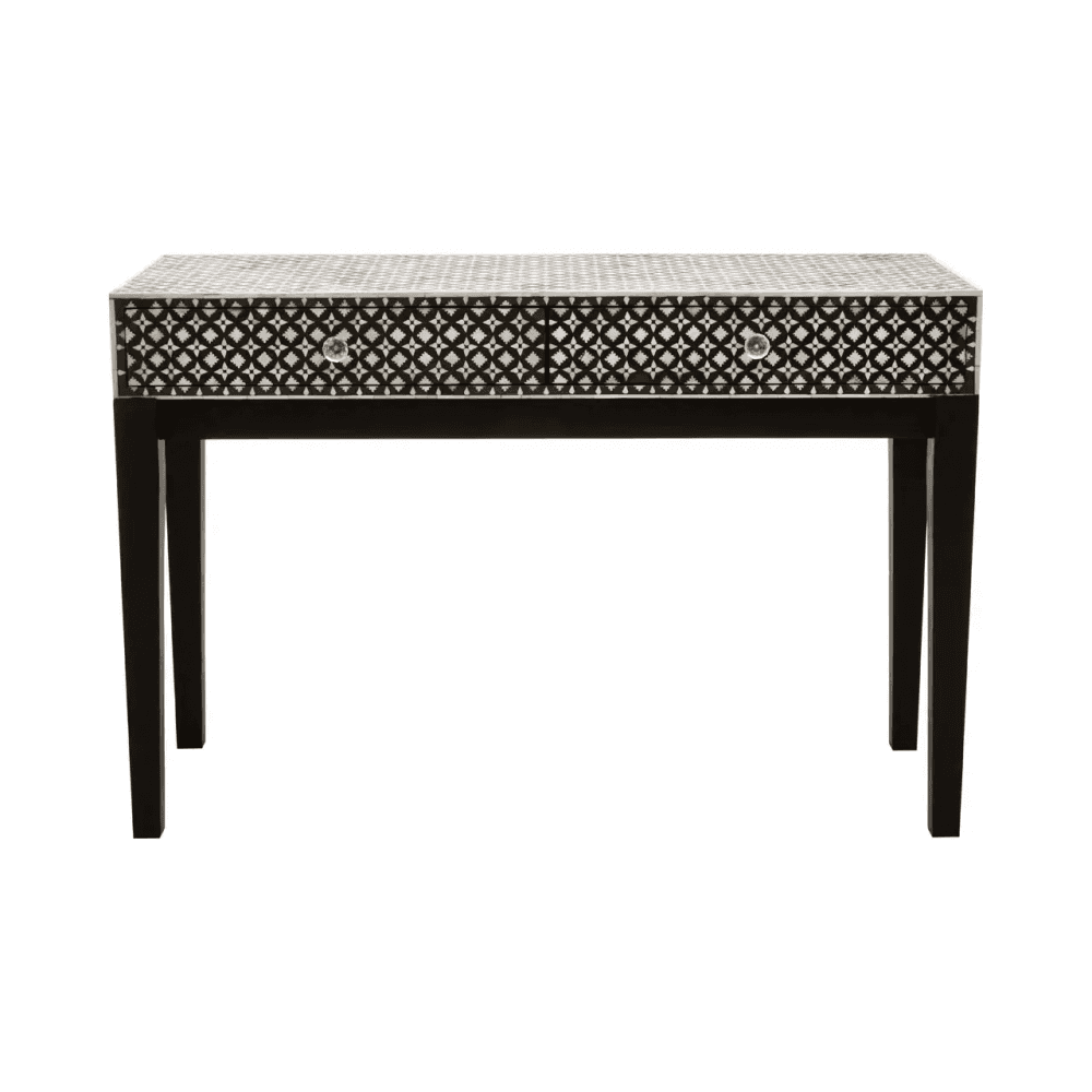 Nomad Mother Of Pearl Console Table