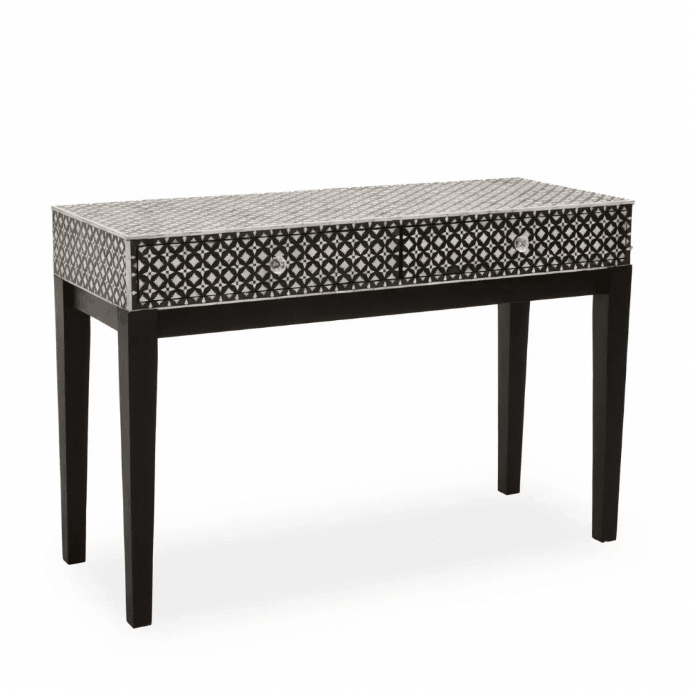 Nomad Mother Of Pearl Console Table