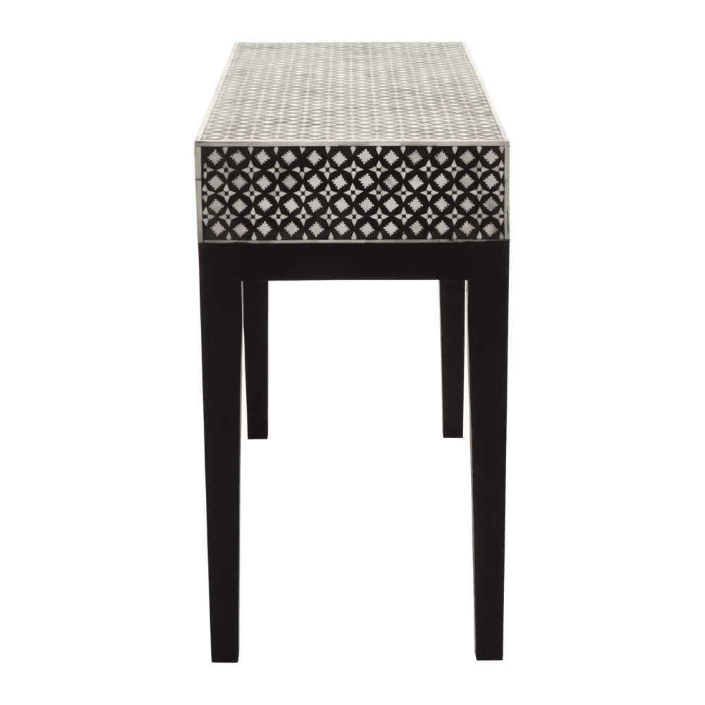 Nomad Mother Of Pearl Console Table
