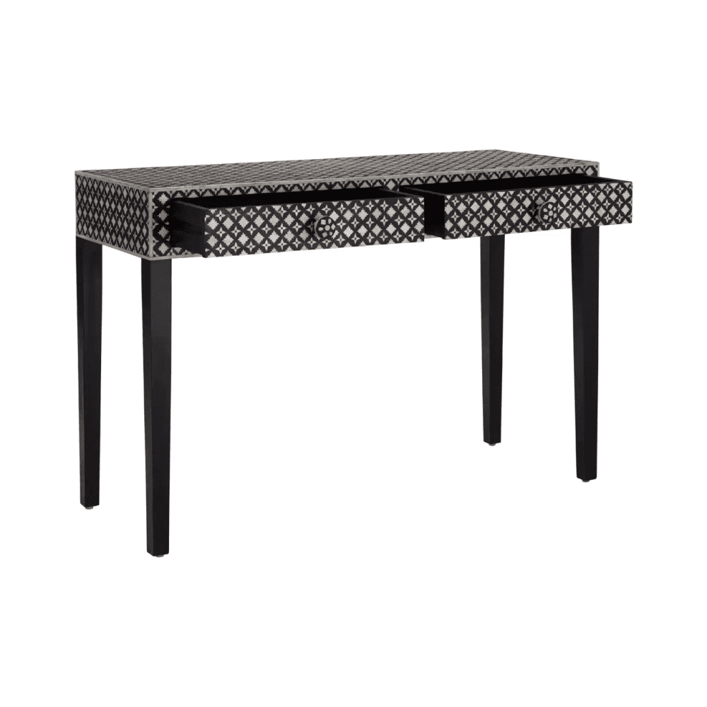 Nomad Mother Of Pearl Console Table