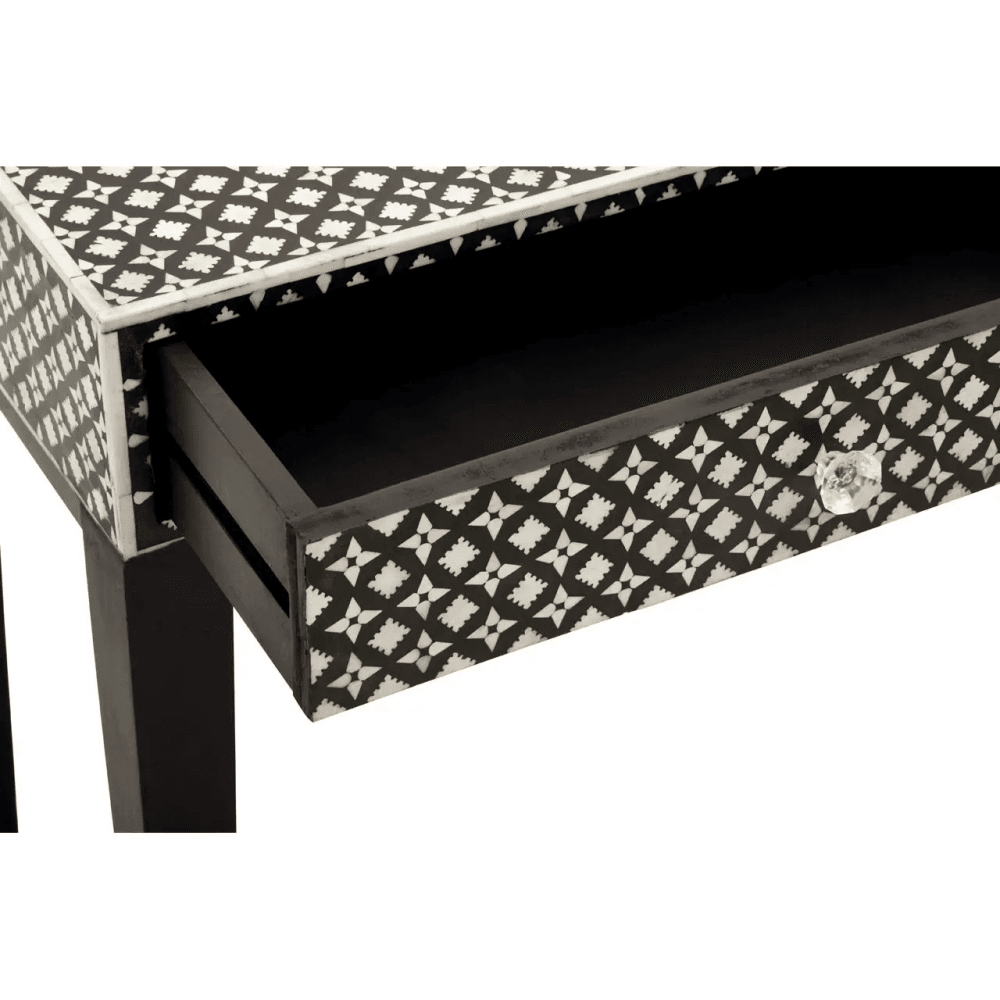 Nomad Mother Of Pearl Console Table