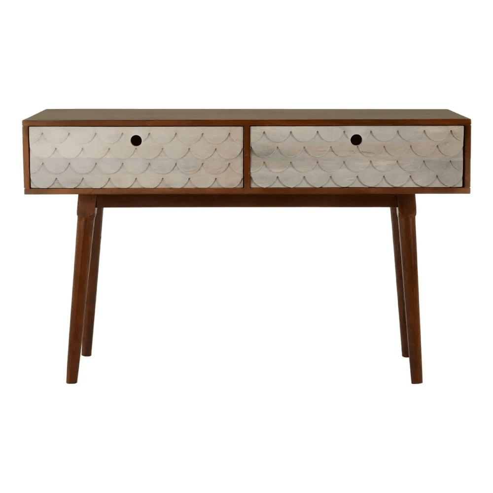 Coastal Mango Wood Console Table