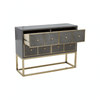 Deskin Four Drawer Console Table