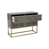 Deskin Four Drawer Console Table