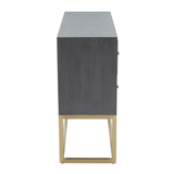 Deskin Four Drawer Console Table