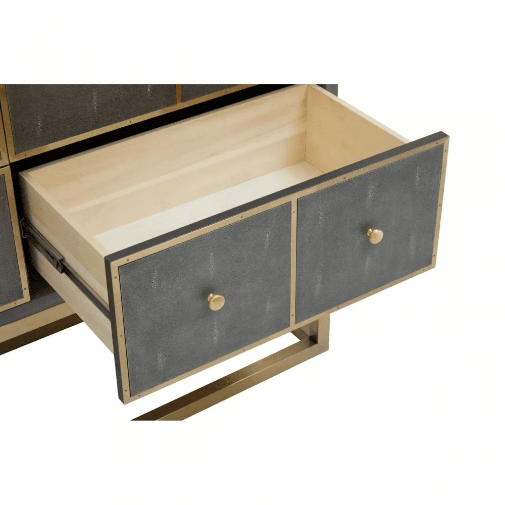 Deskin Four Drawer Console Table