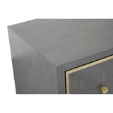 Deskin Four Drawer Console Table