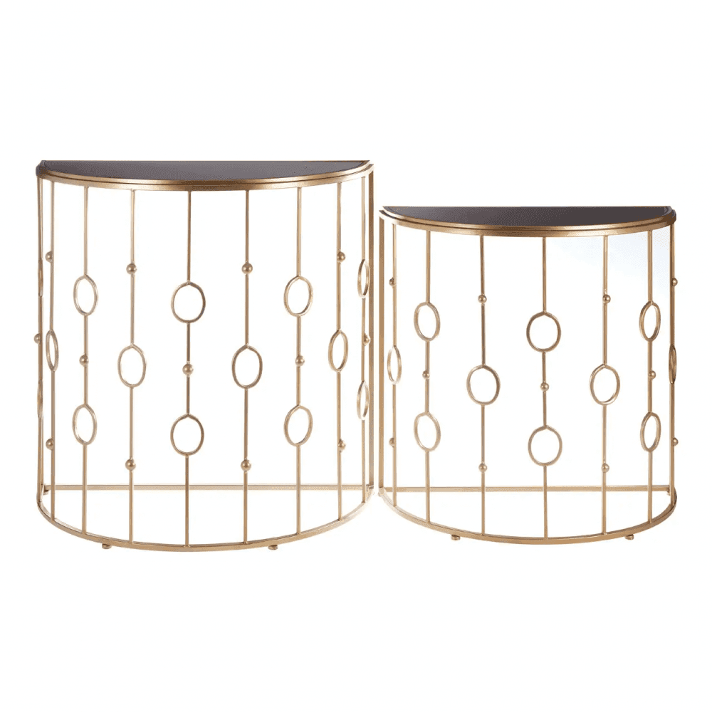 Faizah Art Deco Console Tables