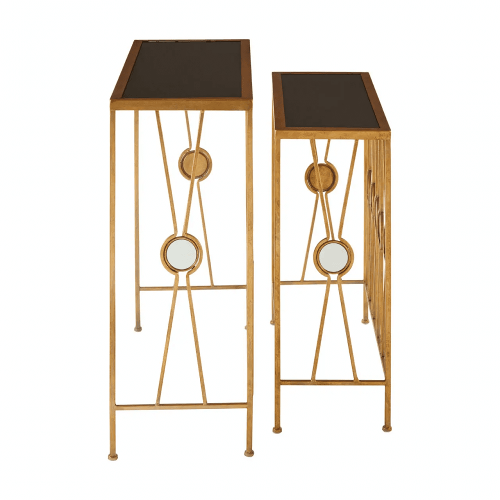 Faizah Two Rectangular Console Tables