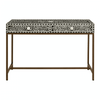 Meridian Console Table With Gold Finish Legs