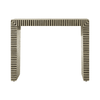 Meridian Bone Inlay Stripe Design Console Table