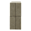 Meridian Bone Inlay Stripe Design Console Table