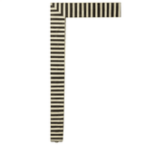 Meridian Bone Inlay Stripe Design Console Table